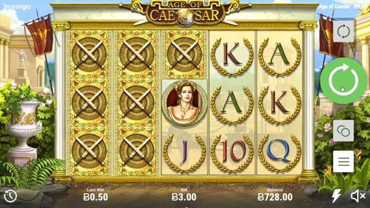 Аппарат Age of Caesar играть платно на сайте Вавада